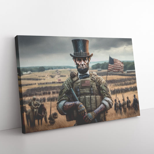 LINCOLN Print on Canvas